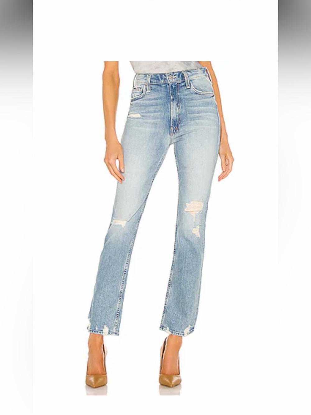MOTHER Superior High Waisted Rider Skimp The Confession Size 26